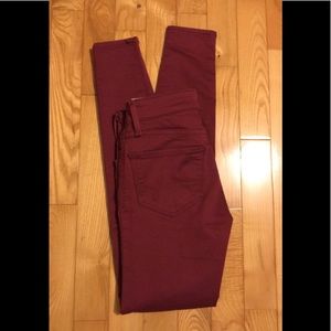 Maroon denizen from Levi’s dress pants